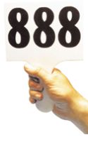 Bidding Paddles